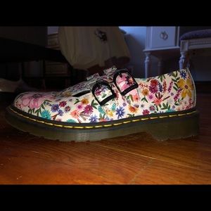 Floral Print MaryJane Dr. Marten’s